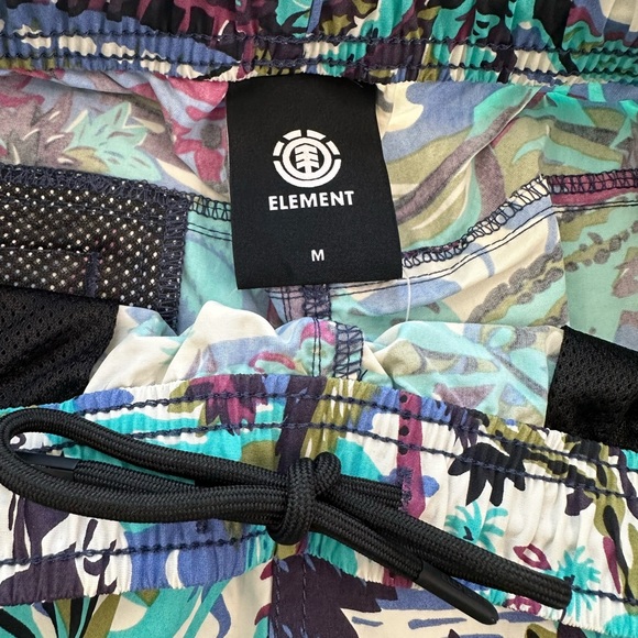 Element Chillin Hybrid Elastic Tie Waist Hybrid Shorts NWT Mens Size Medium - Picture 7 of 11